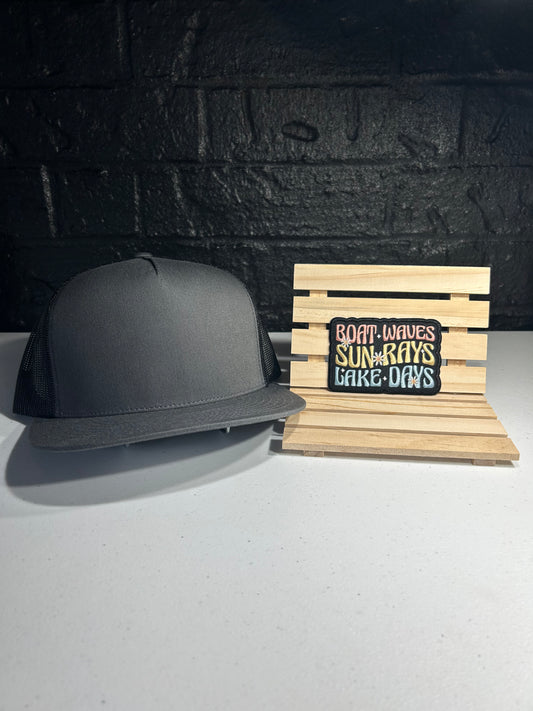 Boat waves sun rays lake days