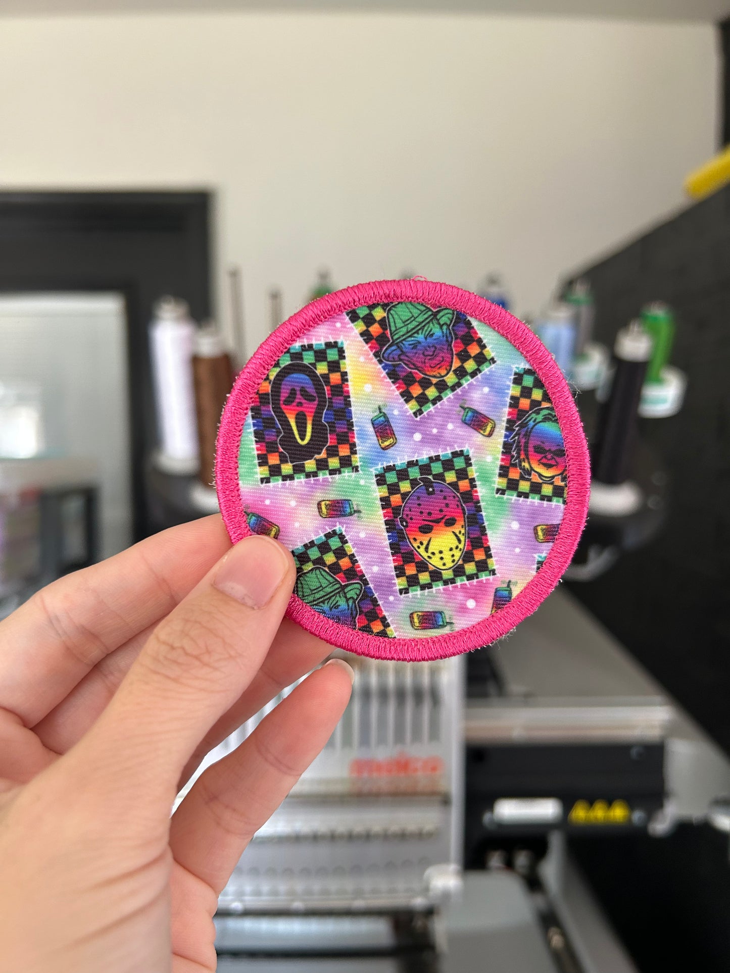 Custom Full Color Sublimated Polyester Twill Patches