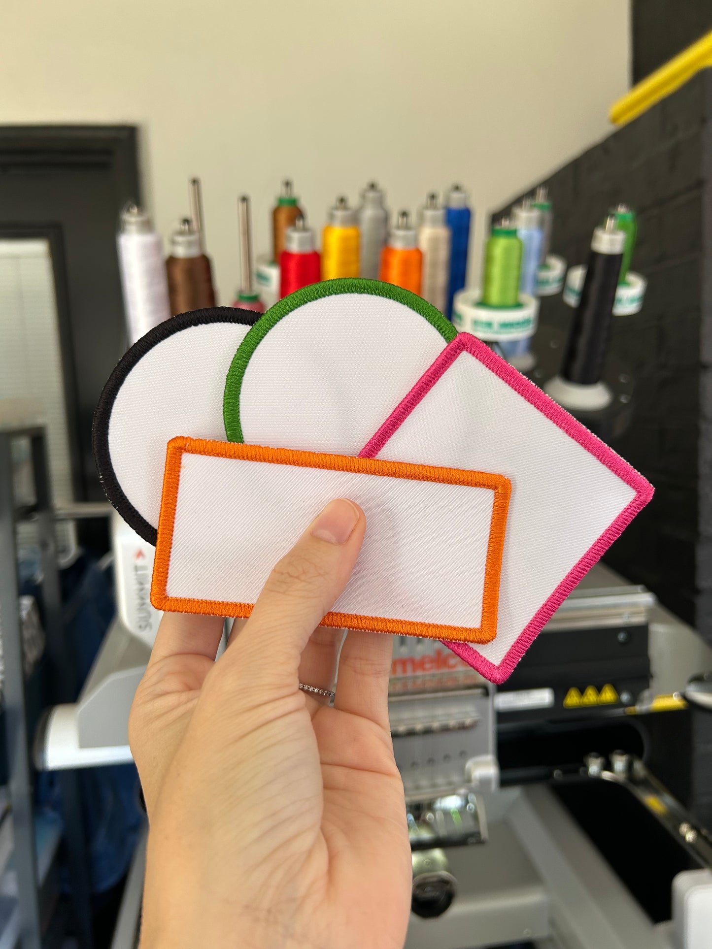 Custom Full Color Sublimated Polyester Twill Patches