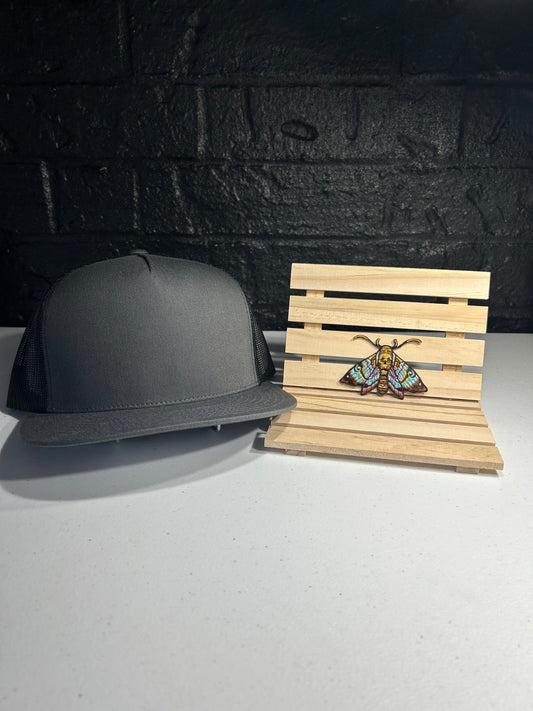 Colorful death head moth